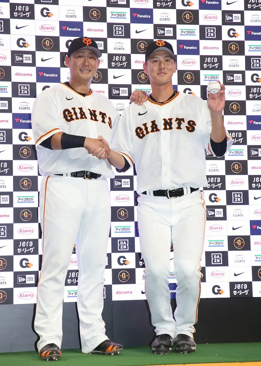【画像・写真】巨人・秋広のとんでもない“潜在能力”　坂本も笑顔「僕の3年目の成績調べて…」