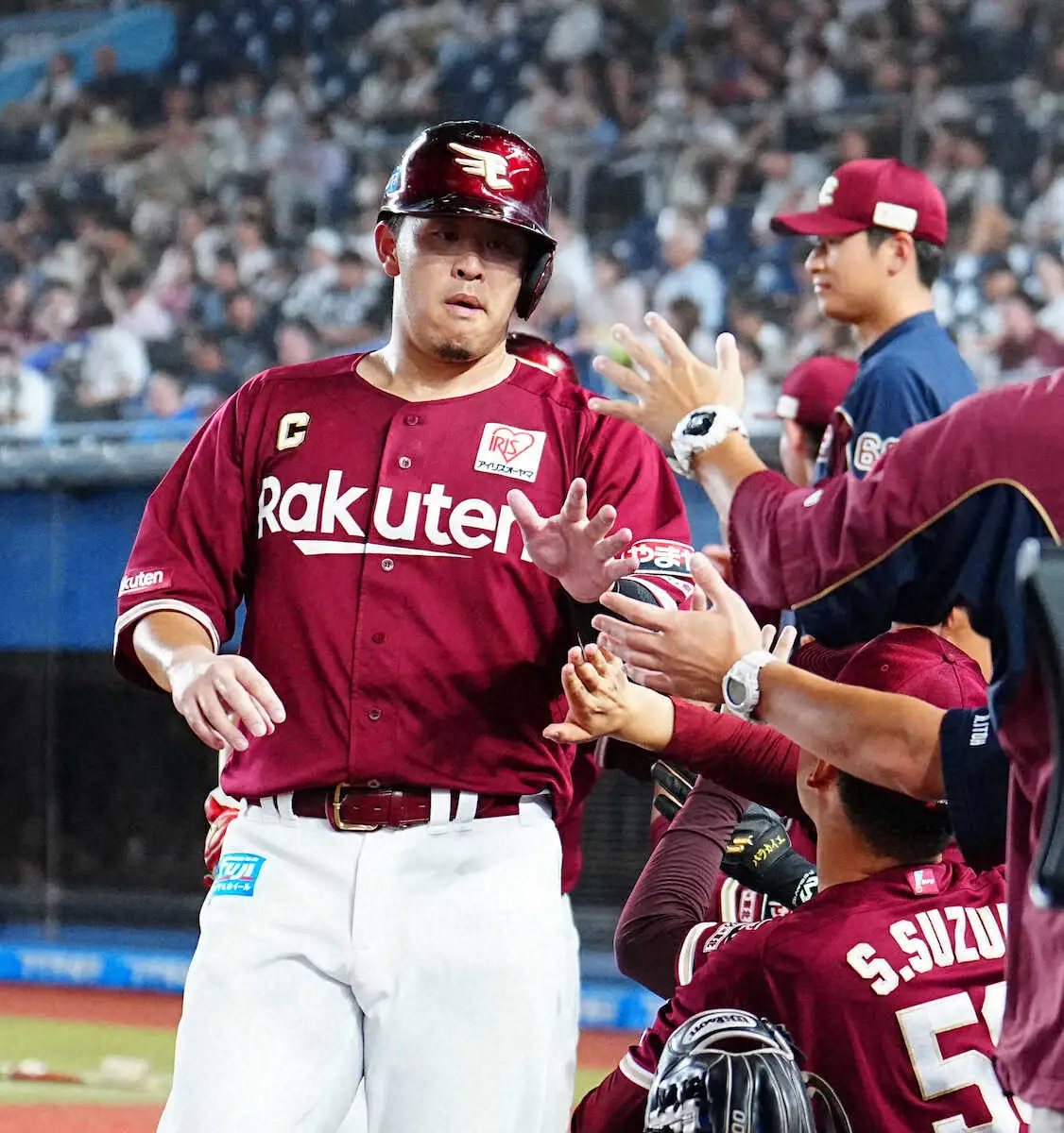 【画像・写真】楽天・浅村　稼頭央に並んだパ最長1143試合連続出場　憧れ先輩とタイ記録に「光栄です」