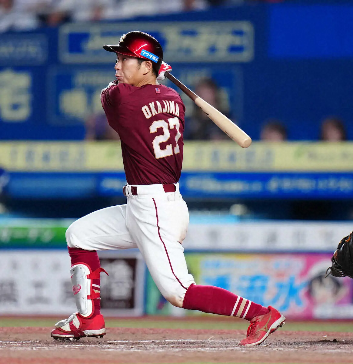 【画像・写真】楽天・岡島　V撃含む2安打3打点　上位射程圏2位ロッテに3差