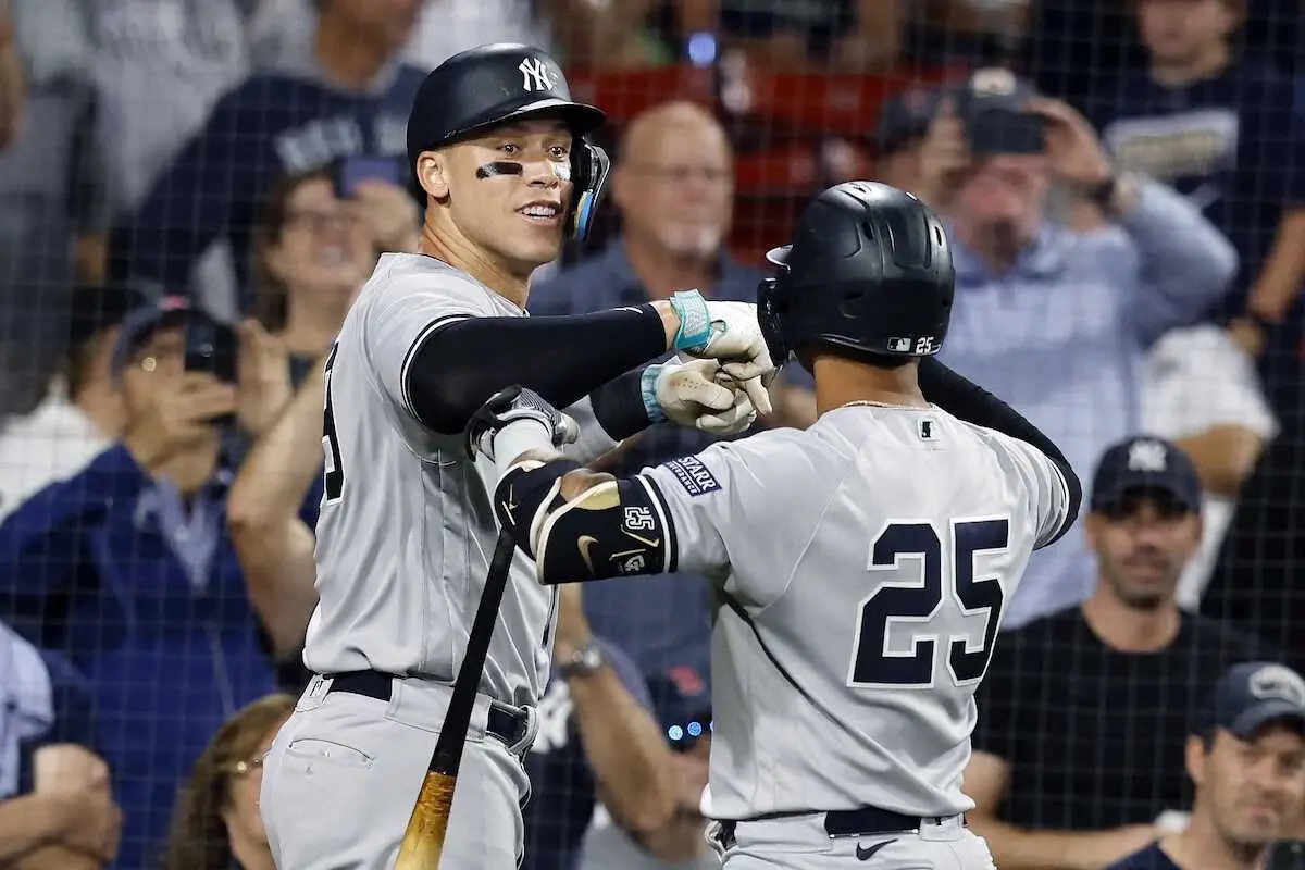 【画像・写真】ヤンキース・ジャッジ11試合ぶり本塁打は満塁弾　32号アーチでア・リーグトップの大谷翔平と12本差