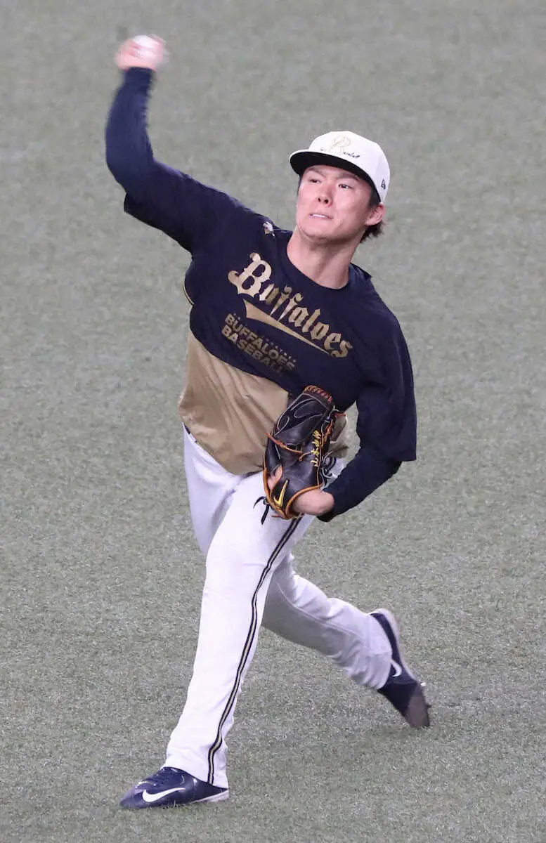 【画像・写真】オリックス・由伸　虎に続く本拠地Vの夢叶える　21年は無観客、22年は敵地　エースが16日楽天戦先陣