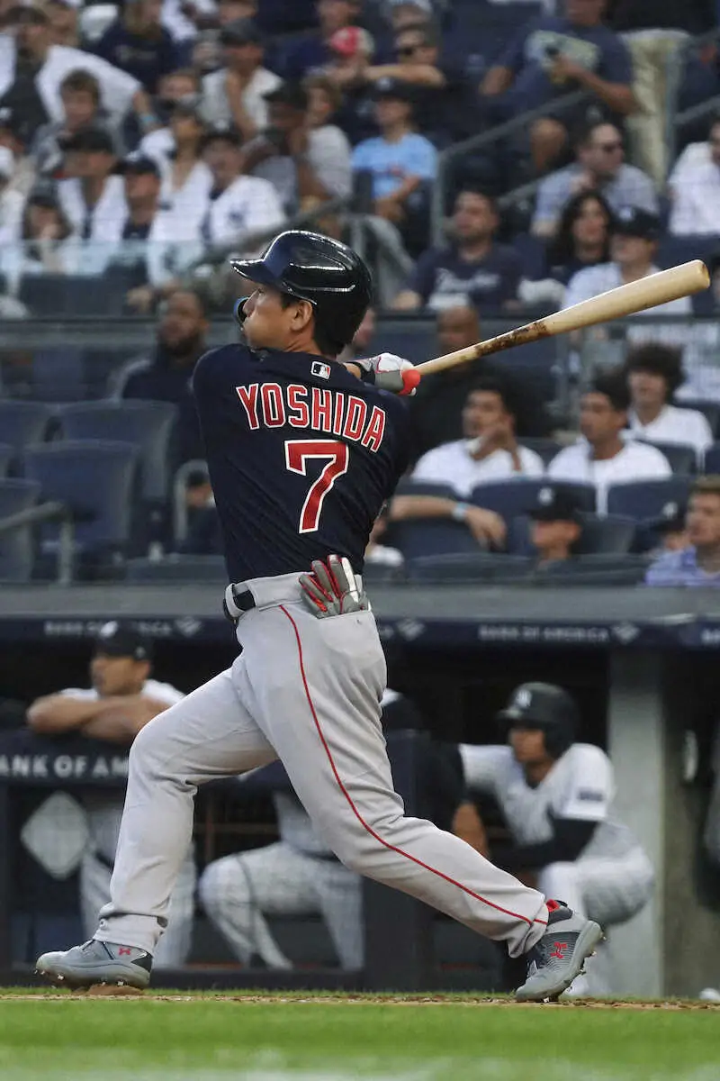 【画像・写真】レッドソックス・正尚　詰まった痛恨4の0…5月1日以来打率2割9分切った