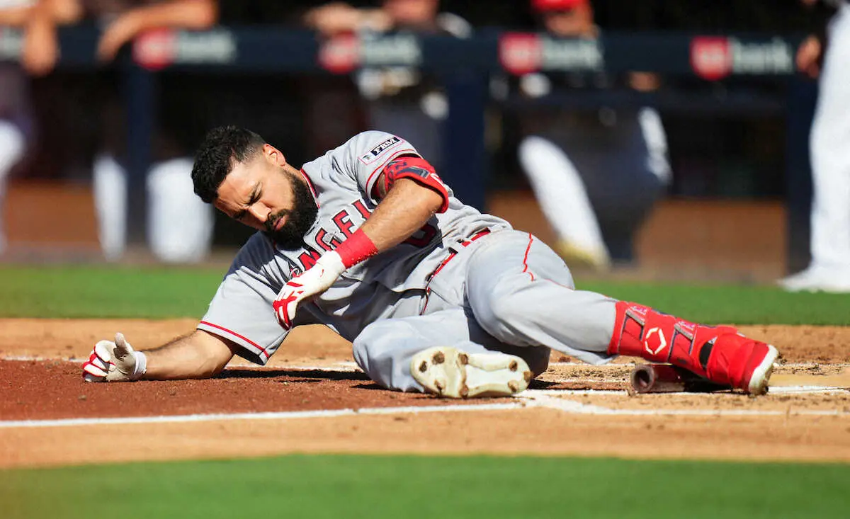 【画像・写真】エ軍に衝撃　自打球で左すね骨骨挫傷のレンドンが骨折していたことを告白　「球団に聞いてみるべき」