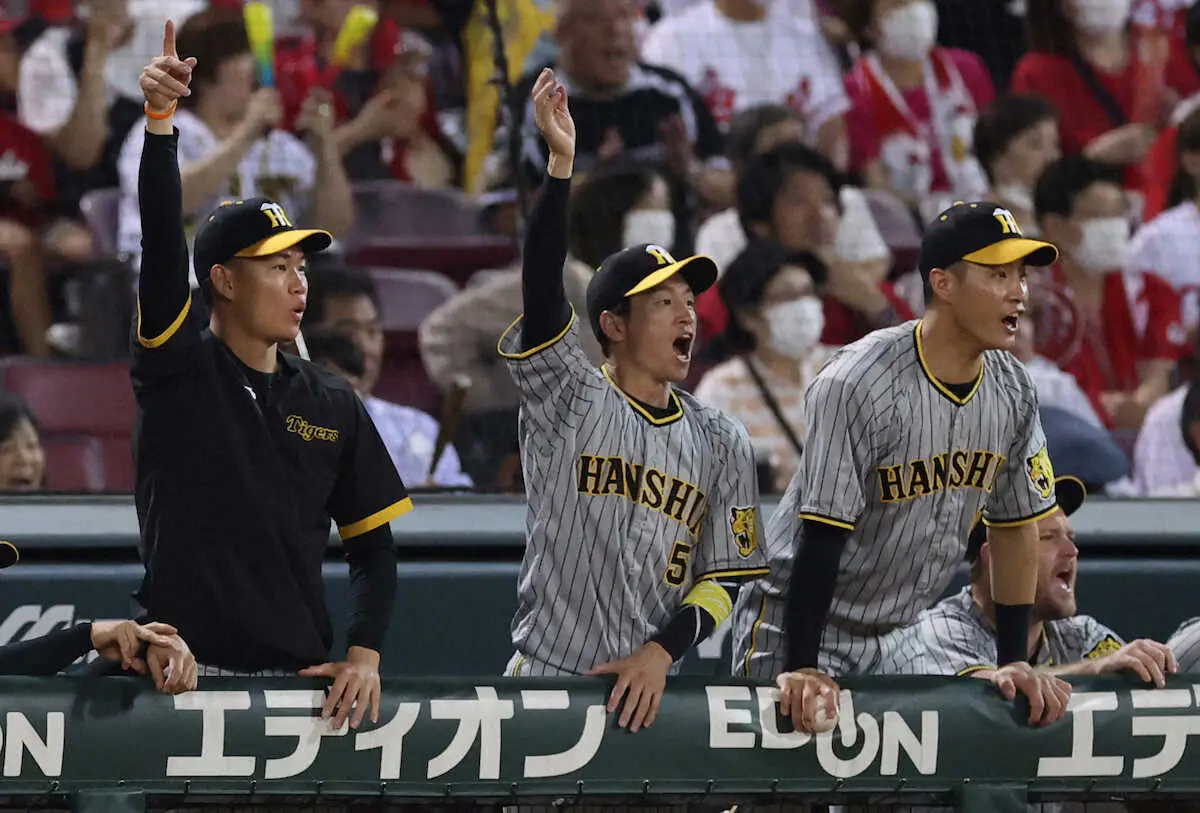 【画像・写真】【内田雅也の追球】優勝を実感して変わった選手　「普通」で戦う姿が頼もしい