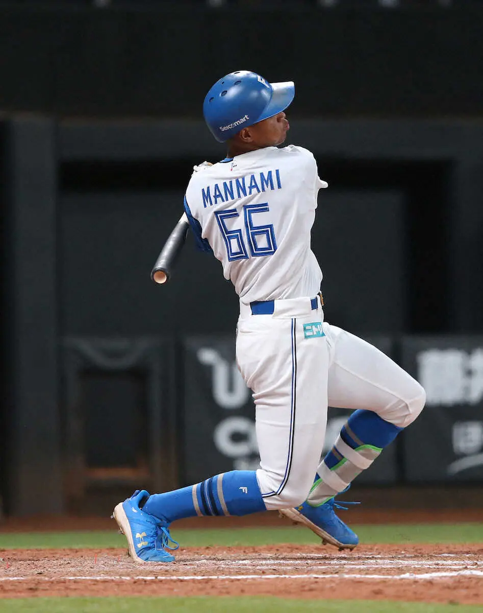 【画像・写真】日本ハム・万波　プロ野球史上2人目の先頭弾＆サヨナラ弾「鳥肌立ちながらダイヤモンド一周してました」