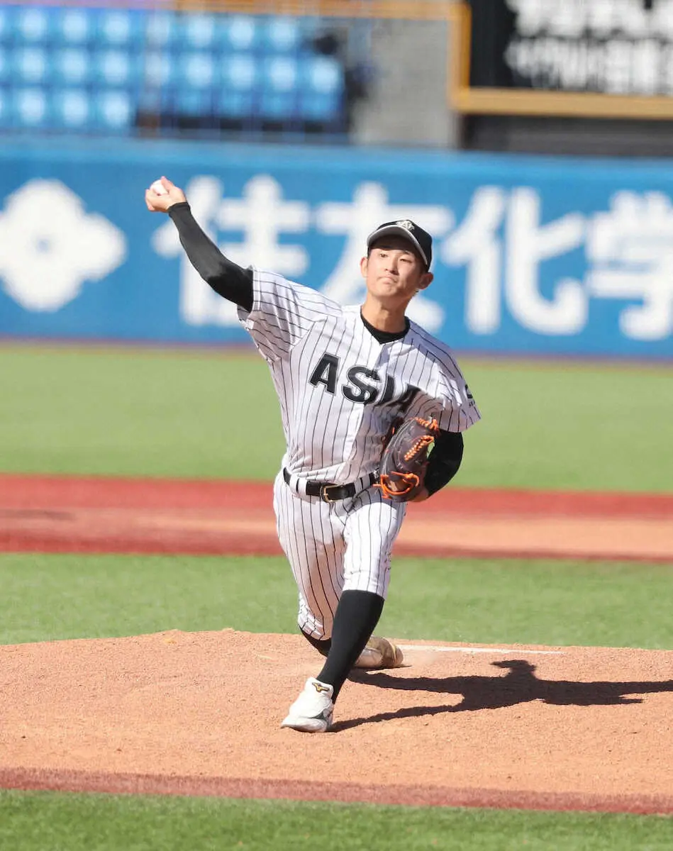 【画像・写真】亜大・草加　今季初勝利呼ぶ力投　8回0/3を9安打1失点「低めに集めて粘れた」