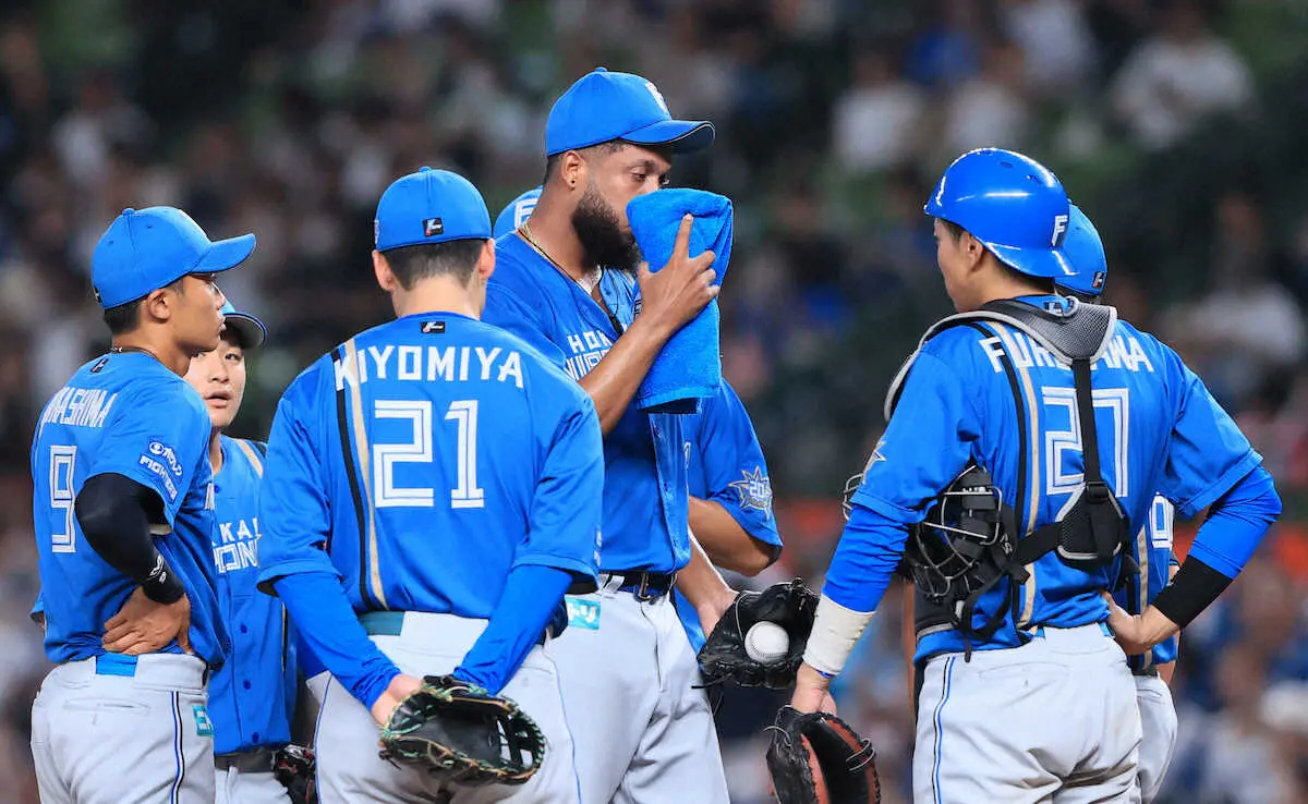 【画像・写真】日本ハム逆転負けで連敗　救援で4失点のロドリゲスは来季見据え2軍で先発調整へ
