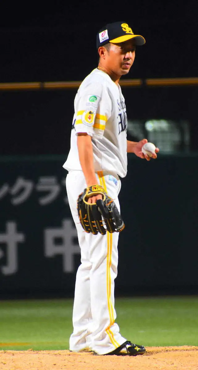 【画像・写真】特例2023で抹消されていたソフトバンクの嘉弥真が2軍戦で実戦復帰