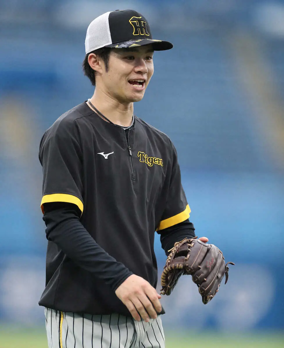 【画像・写真】阪神・中野　二塁でも狙え　球団史上初「複数ポジションで2年連続ベストナイン」へ残り9戦ラストスパート