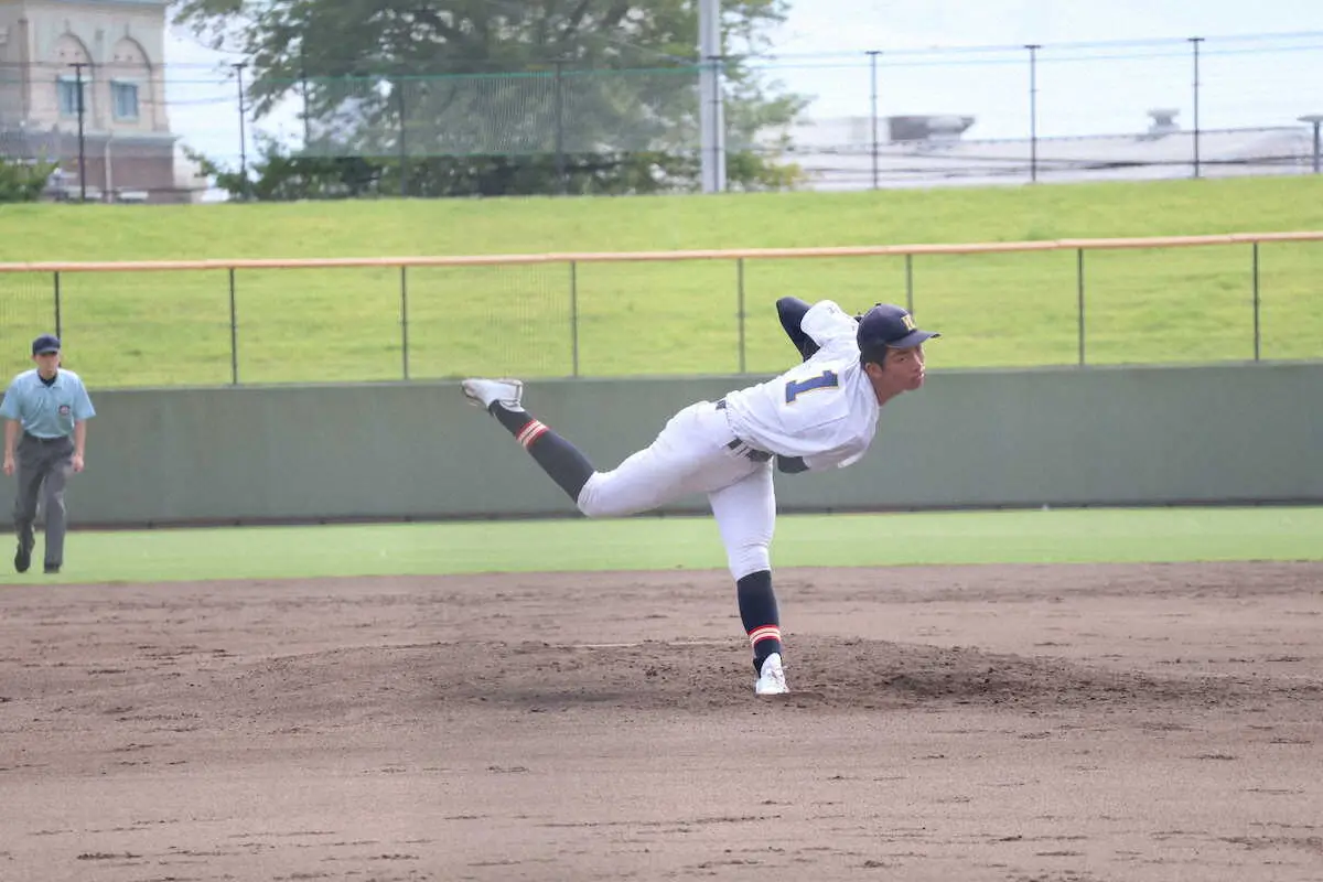 【画像・写真】神戸弘陵が3回戦で敗れる　最速152キロ右腕・村上泰斗は3回2/3を1失点　「制球が冬までの課題」