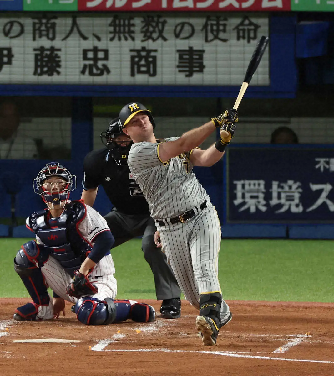 【画像・写真】阪神　ノイジー9号2ランなどで4点先取　雨天中止一夜明けに打線が初回から爆発