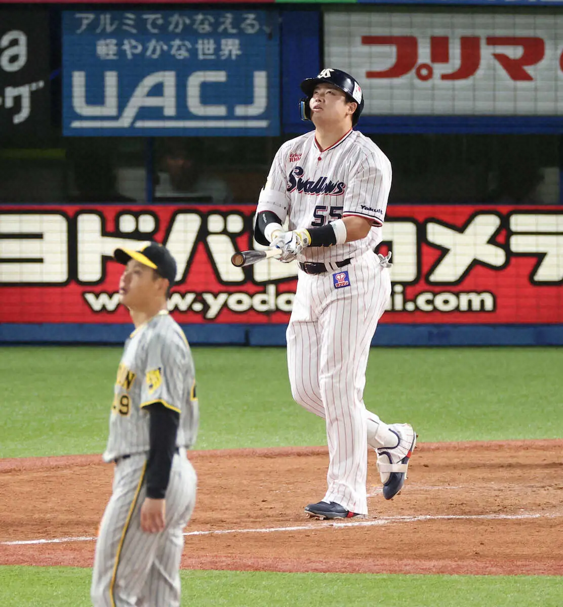 【画像・写真】ヤクルト・村上「いい角度で上がってくれた」神宮シーズン歴代2位タイの25発も空砲