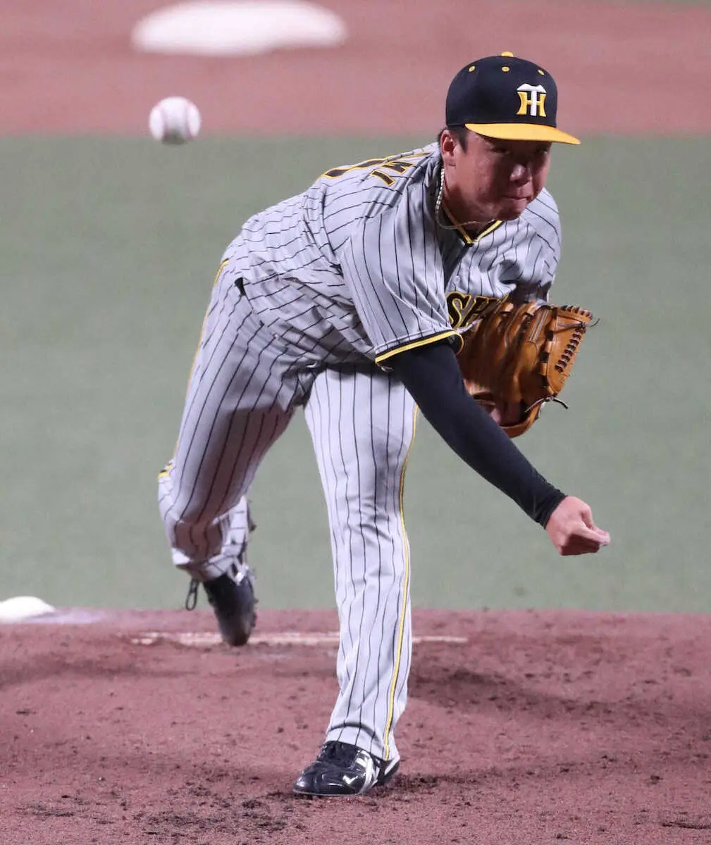 【画像・写真】阪神・村上　99年上原以来の最優秀防御率＆新人王あるぞ　決意強くした女房役・坂本からの言葉