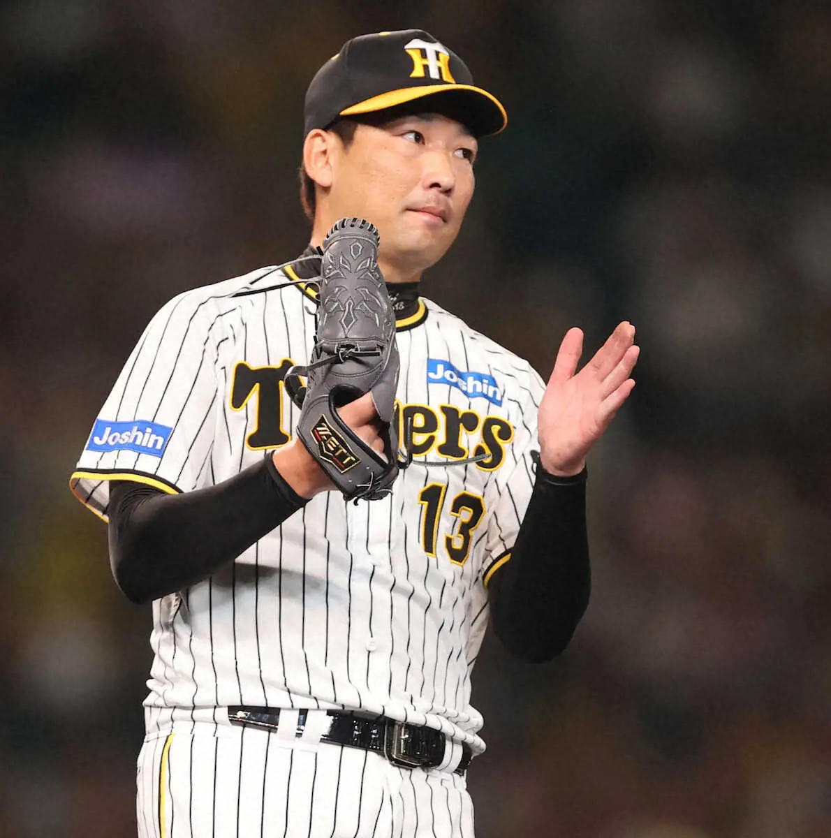 【画像・写真】「“本当のアレ”に向かって突き進む」阪神・岩崎お立ち台で“隠語”初披露　リーグ単独トップ34セーブ