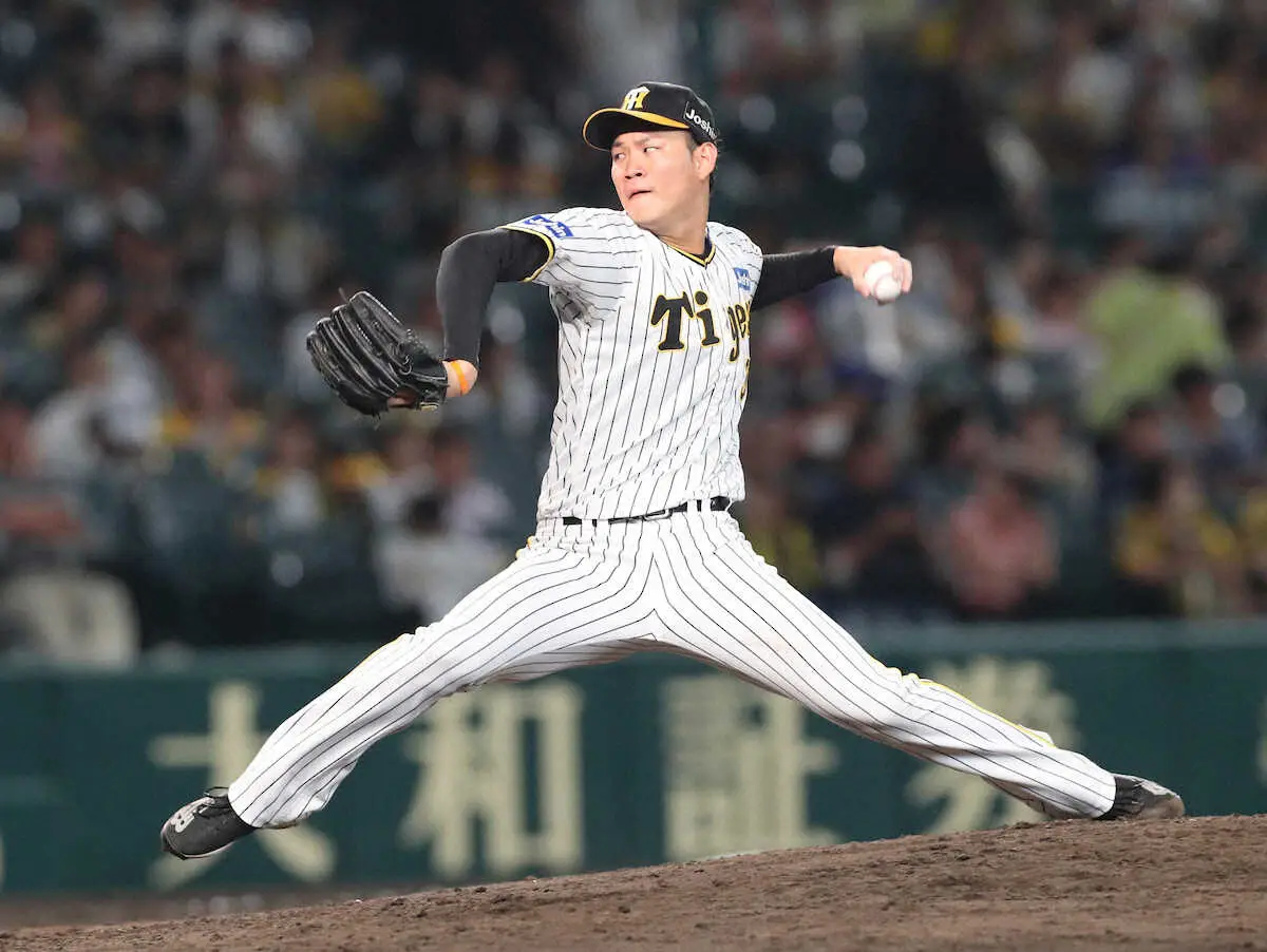 【画像・写真】阪神・及川CSで使える　2戦連続回またぎで零封「腕は振れてきている」