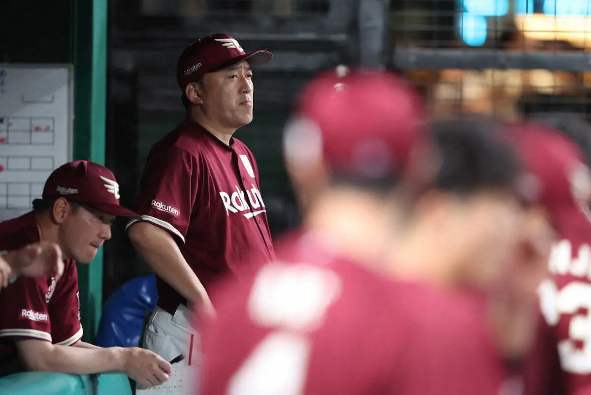 【画像・写真】楽天・則本　7回1失点の力投報われず…惜敗で4位転落　石井監督CSへ「目の前の試合を勝つ」
