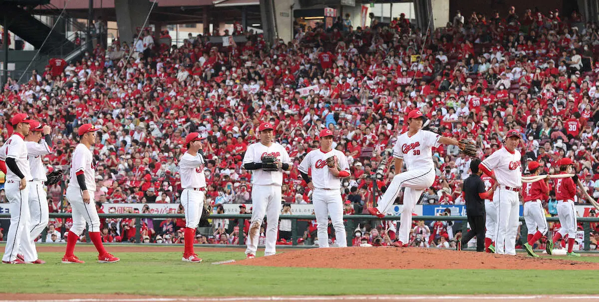 【画像・写真】広島　今季最終戦は痛恨逆転負け　自力2位消滅…CS本拠地開催は4日DeNA―巨人戦の結果待ちに