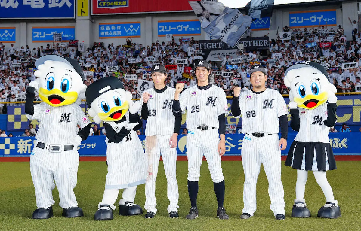 【画像・写真】ロッテは岡が決めた！　7回に代打で逆転の2点適時打　CS争いで上位に食らいつき「この1勝は大きい」