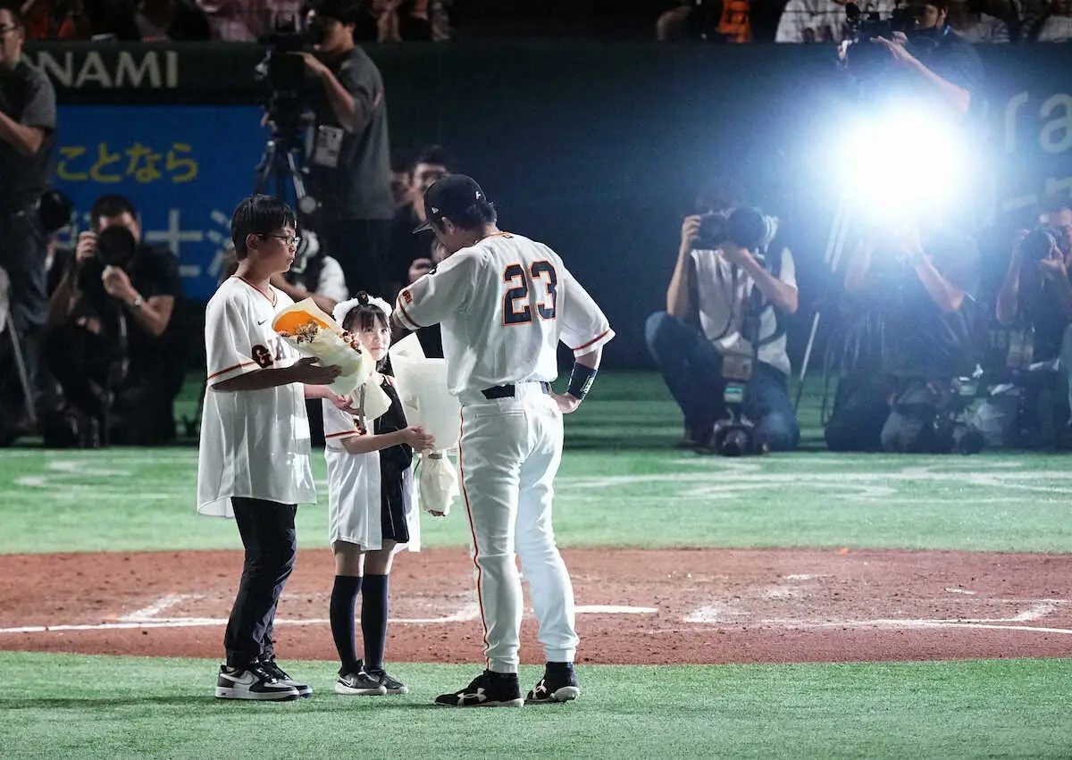 【画像・写真】【全文】最後までマッチらしい涙と笑顔の引退スピーチ「チョーさん、勇人、丸くん、誠司、菅野くん…」