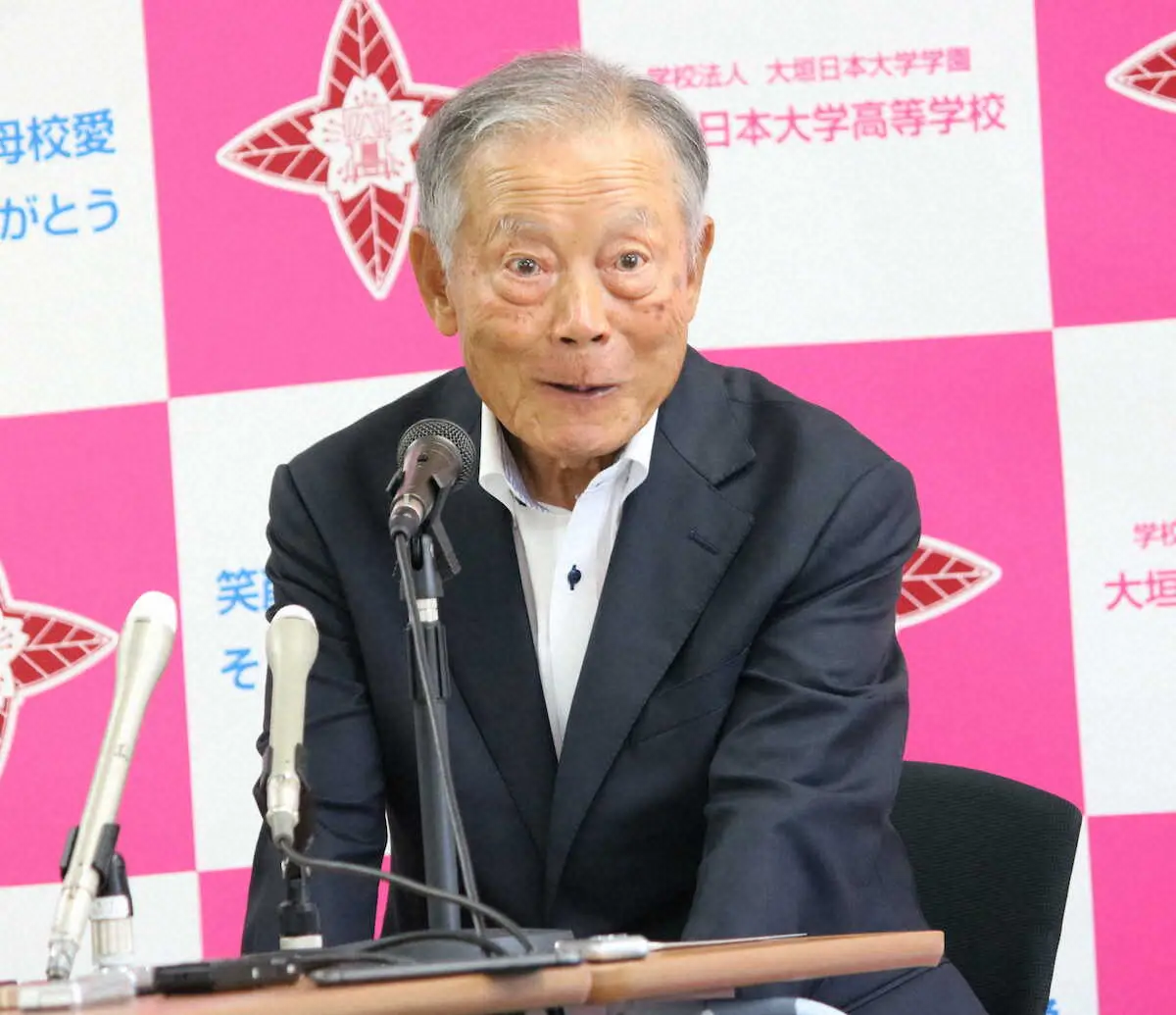 【画像・写真】「私から野球を取ったら何も残らない」大垣日大・阪口監督勇退会見　甲子園35度出場の79歳名将