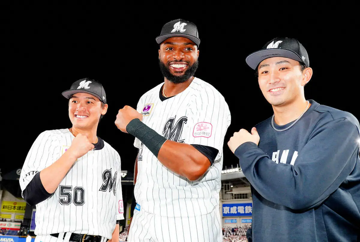 【画像・写真】ロッテ　元巨人コンビで3位浮上　石川慎が逆転2ラン＆ポランコもパ単独トップ26号「感慨深い」