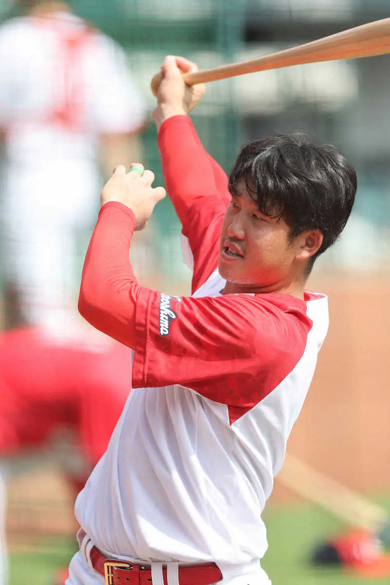 【画像・写真】広島・小園　初体験のCSへ闘志燃やす23歳　DeNA戦は打率・400の好相性「恐れずに…」