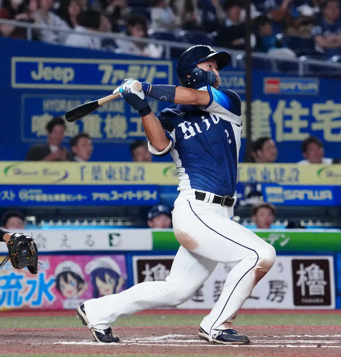 【画像・写真】西武・山村　プロ1号から2戦連発締め「自分らしい打撃ができた」　松井監督は来期続投正式発表