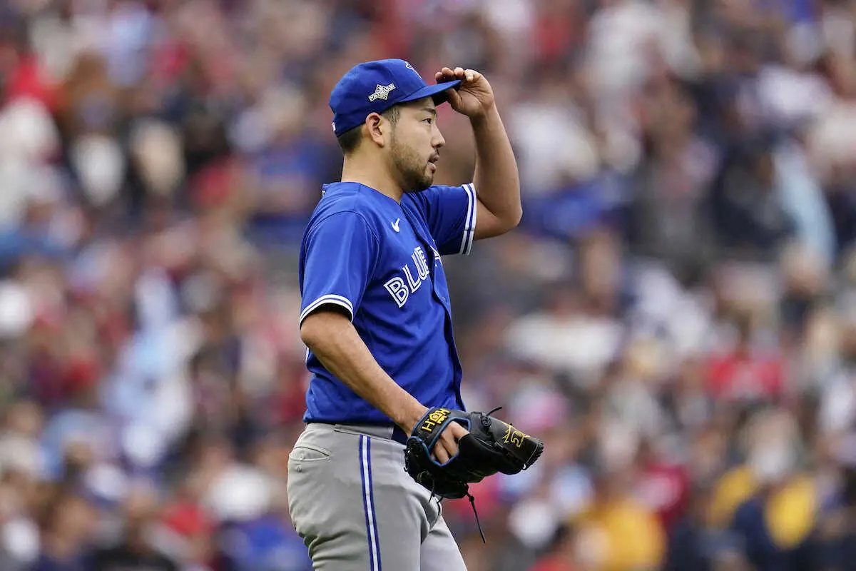 【画像・写真】【WCシリーズ】Bジェイズ・菊池雄星　プレーオフ初登板で痛恨初失点　1回2/3を3安打1失点