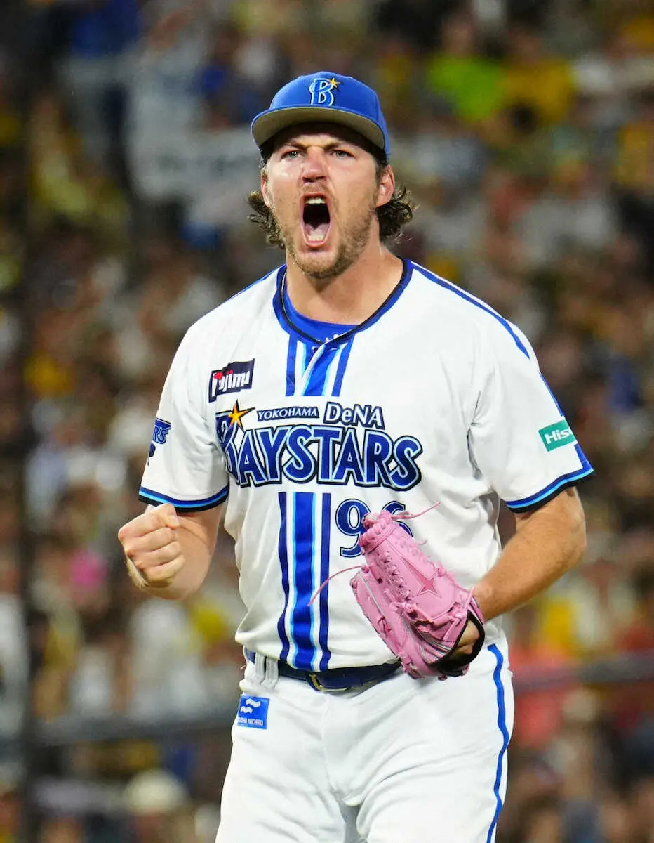 【画像・写真】【DeNAバウアー・CS復活への道】6日の全体練習前にハマスタでライブBPに登板！