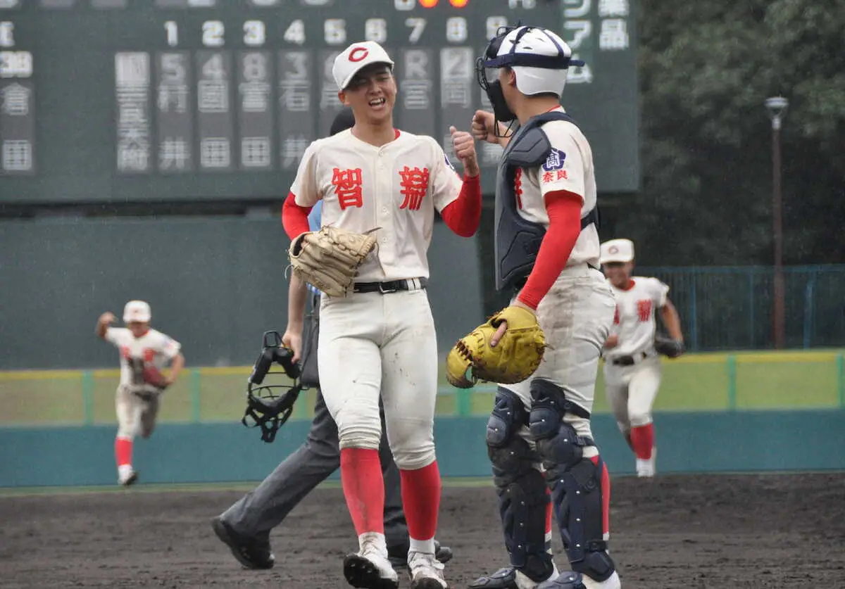 【画像・写真】智弁学園が2年ぶり20回目の秋制覇　2回戦からメンバー入りした代役エース・田近が8回無失点