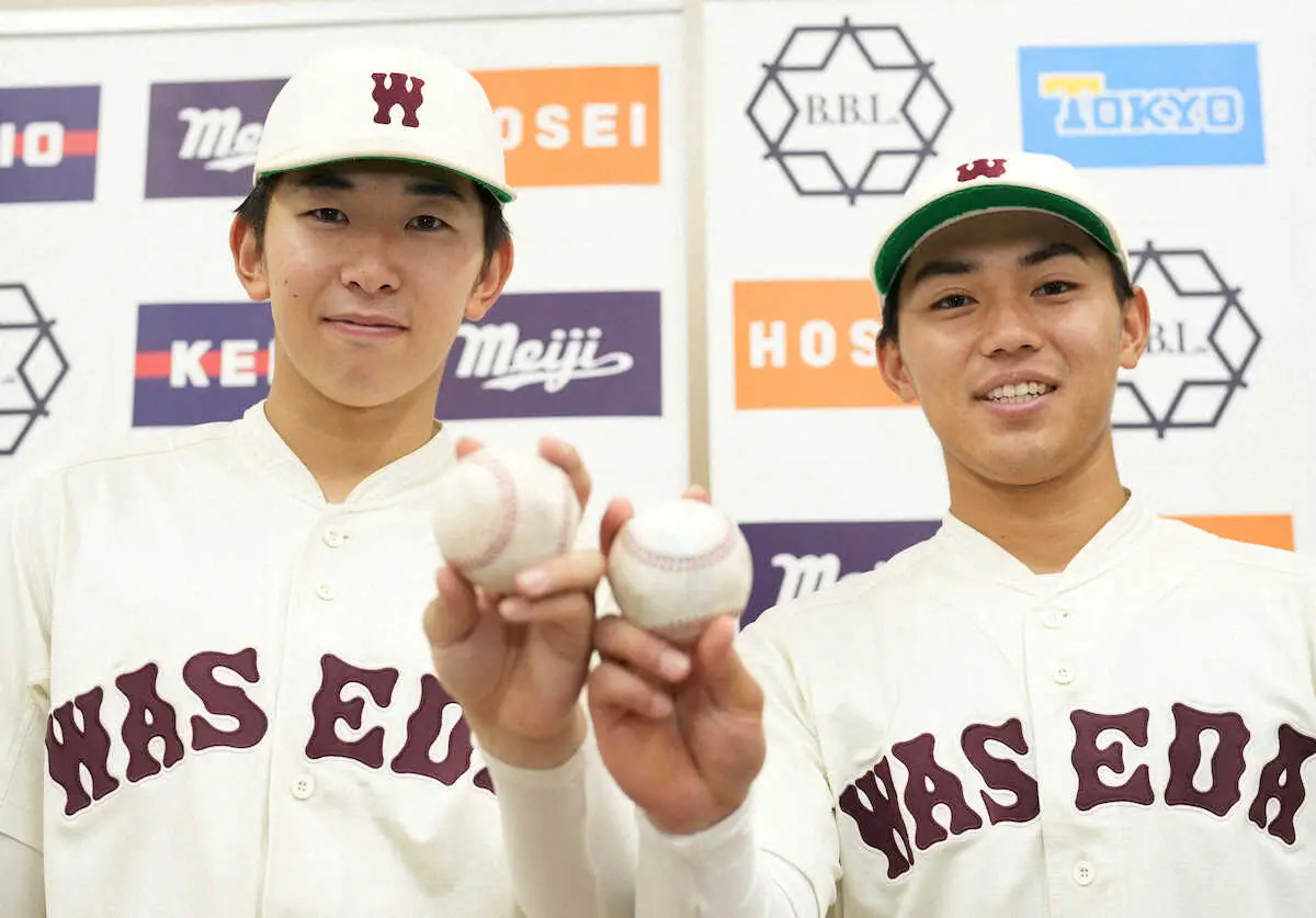 【画像・写真】早大が連勝で勝ち点2　期待の2年生・伊藤樹がリーグ戦初完投　梅村大和はリーグ戦初本塁打