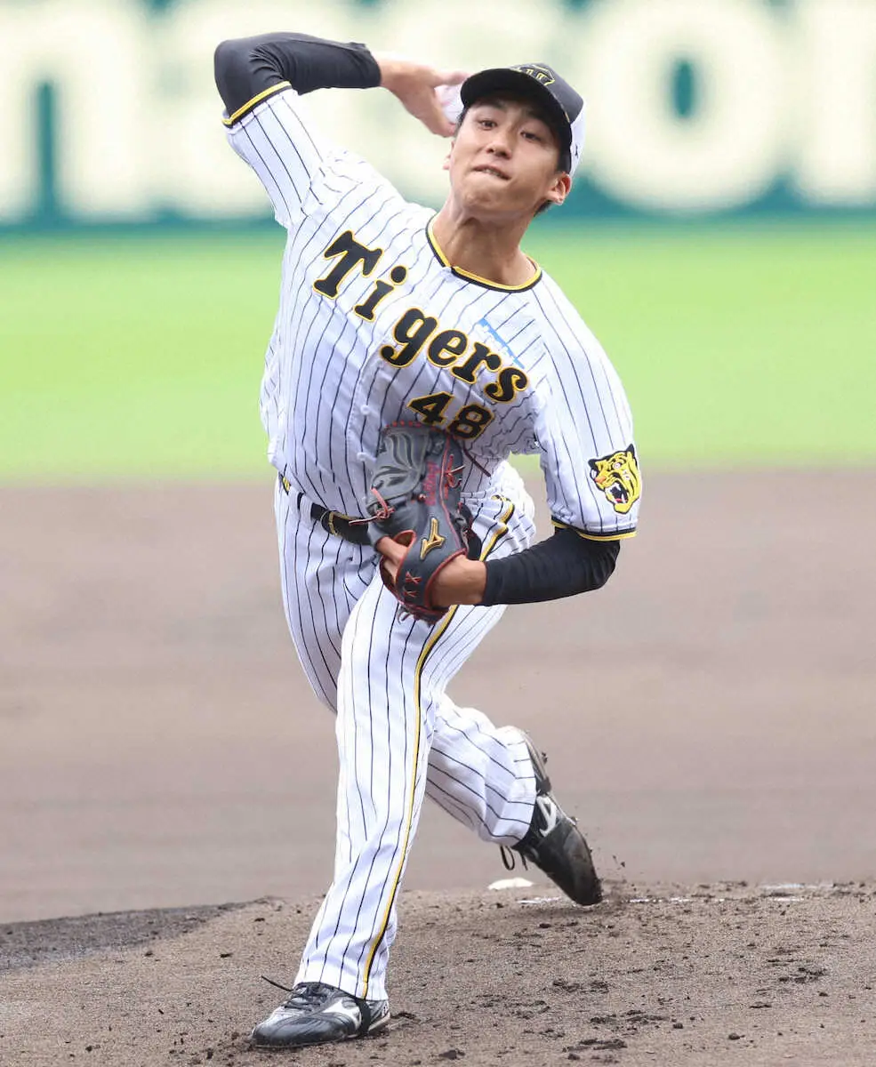 【画像・写真】阪神ドラ4・茨木は“金の卵”　1軍主力斬りのシート打撃を岡田監督称賛「たいしたもんや」