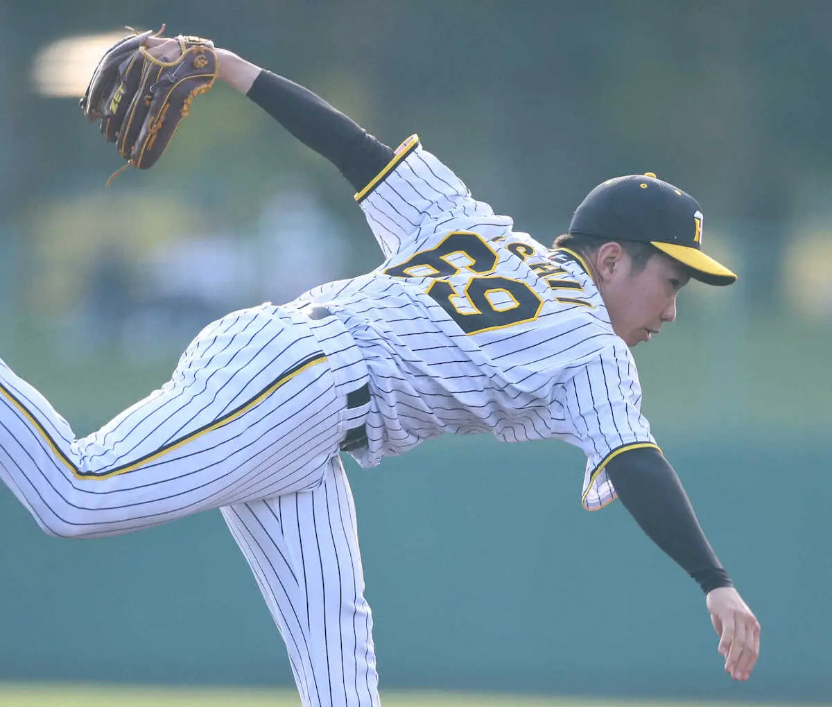 【画像・写真】阪神・侍候補の及川＆石井、そろって1回零封　及川「投げたい強い気持ち」　CSベンチ入りにもアピール