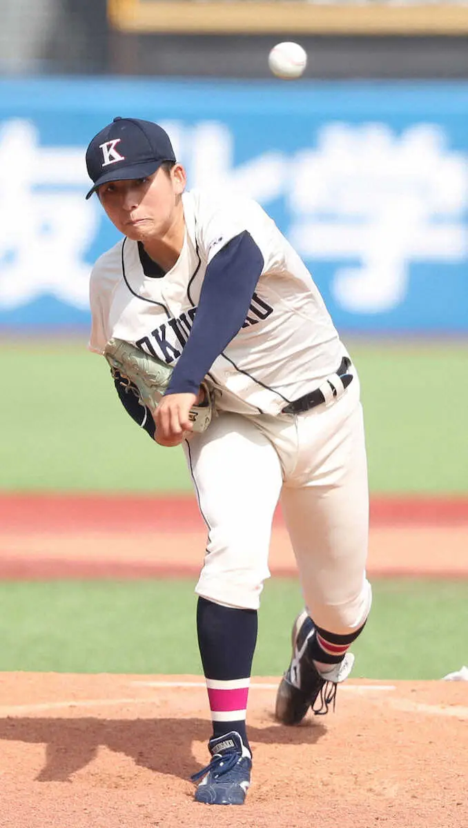 【画像・写真】国学院大・武内VS東洋大・細野　ドラ1候補左腕対決は武内に軍配　7安打完封で今季4勝目