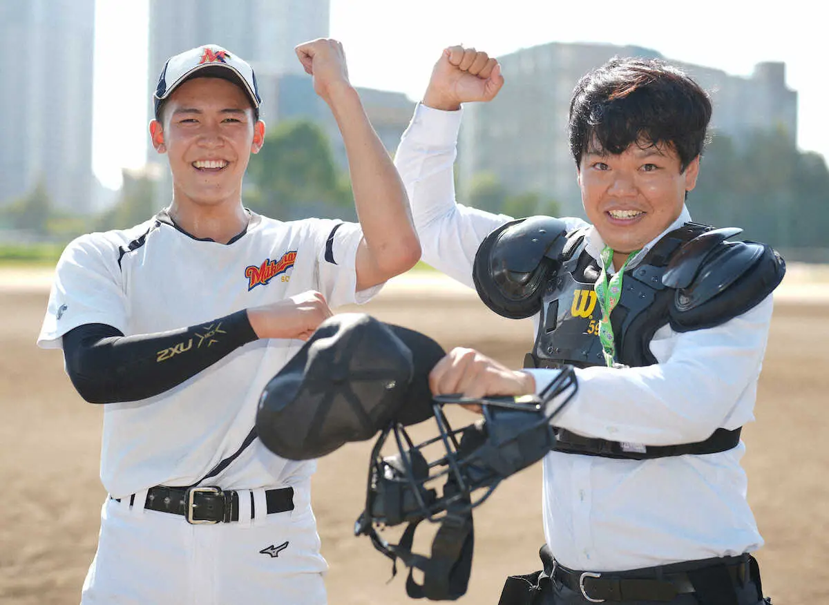 【画像・写真】「公立校の剛腕」幕張総合151キロ右腕・早坂を元審判員記者がジャッジ　驚き成長曲線