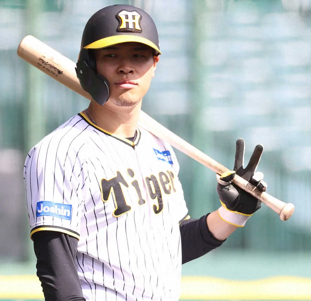 【画像・写真】阪神・佐藤輝　CSでも“左腕キラー”本領発揮だ「しっかりいい当たりを打ちたい」