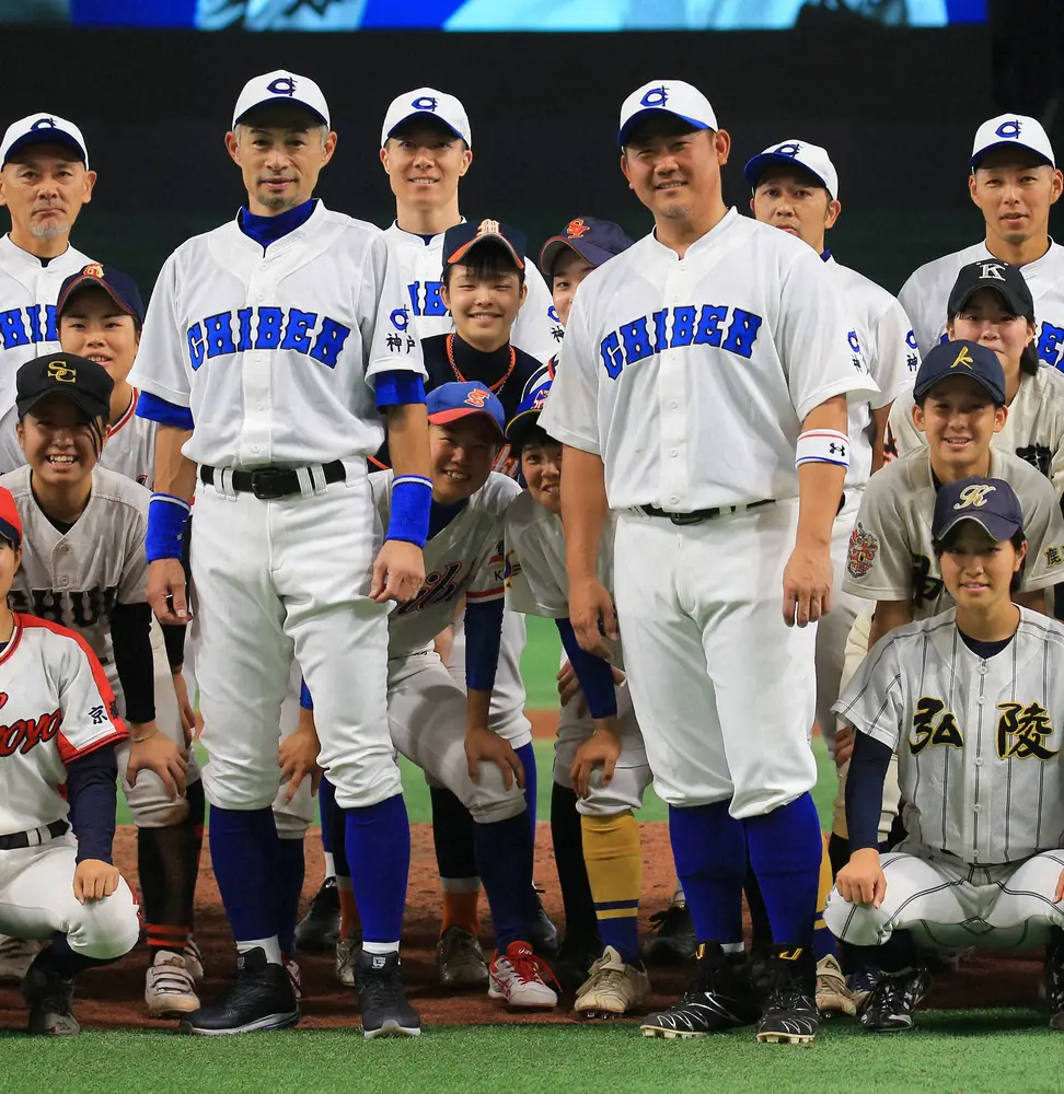 2022年、KOBE CHIBEN－高校野球女子選抜でのイチロー氏と松坂氏
