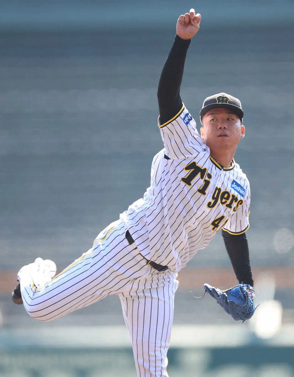 【画像・写真】阪神・村上が聖地マウンドで快投イメージ　広島とのファイナルSへ先発陣が甲子園で調整
