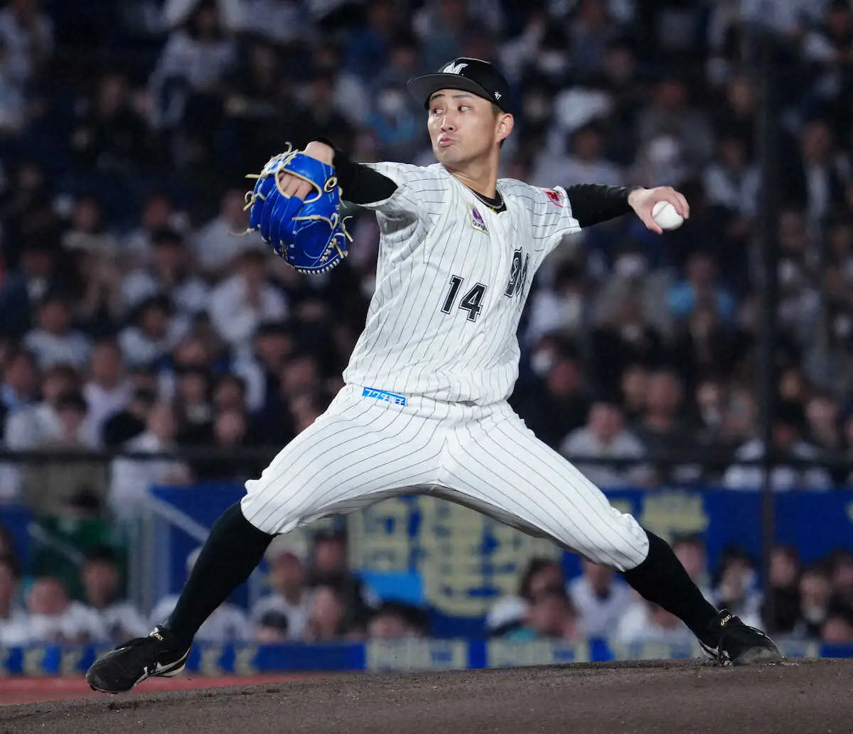 【画像・写真】「オジマ様だよ!!」 ロッテ・小島、2戦連続大一番で先発も再び無失点好投