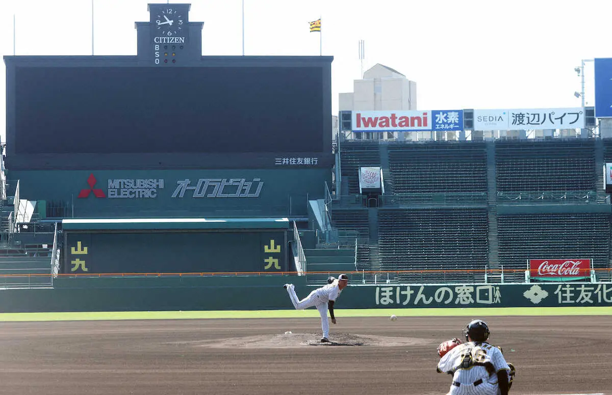 【画像・写真】阪神・村上 不動心!東洋大先輩のイケイケ末包相手でも「感化されず冷静に」聖地で本番前最後の投球練習