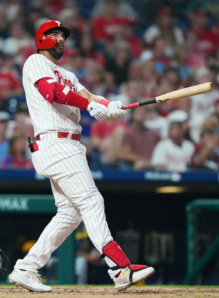 【画像・写真】ソフトB　“モンスターバット”フィリーズのホールをリストアップ！22年にメジャー42試合で9発