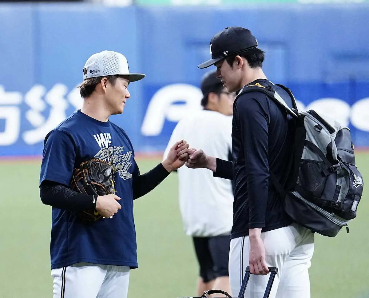 【画像・写真】決戦は土曜日！佐々木朗VS宮城の仲良しライバル対決か！パCSファイナル第4戦が話題「可能性高いね！」