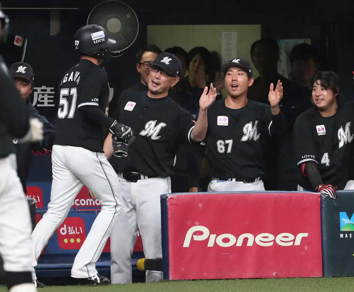 【画像・写真】ロッテ　10.19に逆転勝ちでファイナルS連敗10で止めた！安田　9回同点打など3打点の大暴れ