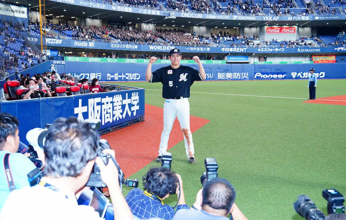 【画像・写真】有藤通世氏　安田がロッテ打線に勢い　9回殊勲の同点二塁打は進塁打の“延長線”