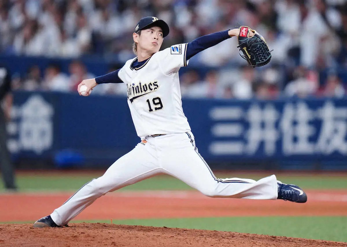 【画像・写真】オリックス山岡が「リベンジ」の1回無失点　第2戦は敗戦投手「機会を与えてくださった監督に感謝」
