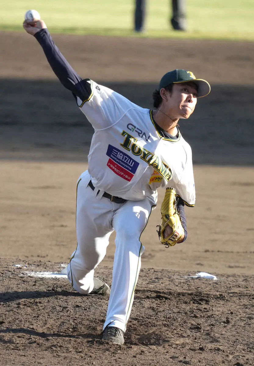 【画像・写真】ドラフト会議直前【逸材ファイル】富山の大谷　最速159キロ救援右腕は「第2の阪神・湯浅」