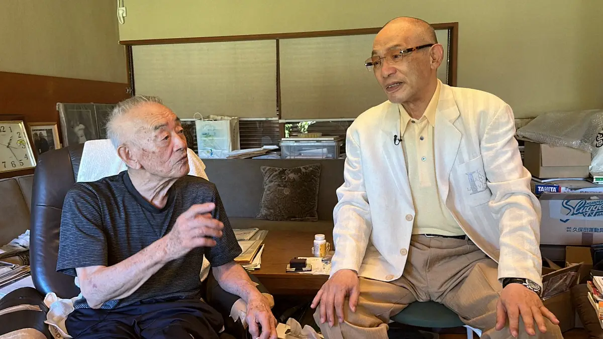 【画像・写真】落合博満のオレ流チャンネルの「博満の部屋」で対談する広岡達朗氏（左）と落合博満氏（右）　