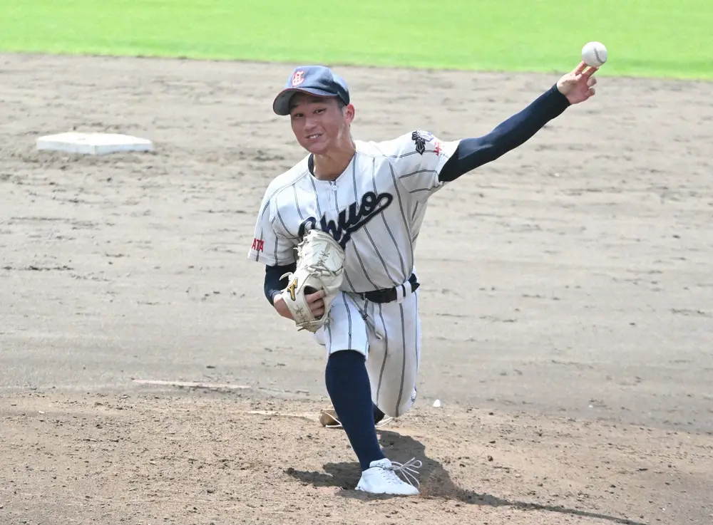 【画像・写真】【ドラフト会議】DeNAが山形中央・武田陸玖を3位指名　アマ球界屈指の二刀流　代表でも投打で活躍