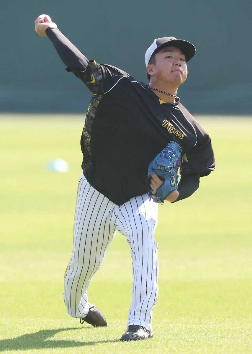 【画像・写真】阪神・村上　東洋大の後輩・細野に早くも刺激受ける「負けたくない気持ちが…」　日本ハムが交渉権獲得
