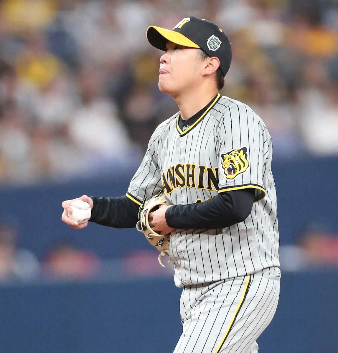 【画像・写真】阪神・西勇　ホロ苦日本S初登板…PSで勝てない!!通算0勝3敗「自分の球を投げることができなかった」